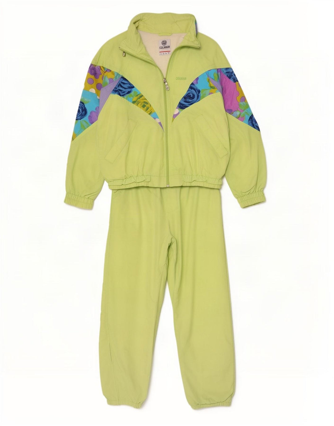 Colmar Женский спортивный костюм оверсайз полного размера IT 44 Medium Green Colorblock