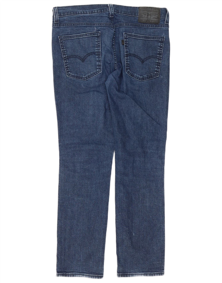 Мужские джинсы Levi's 511 Slim W34 L32 Темно-синие, хлопок