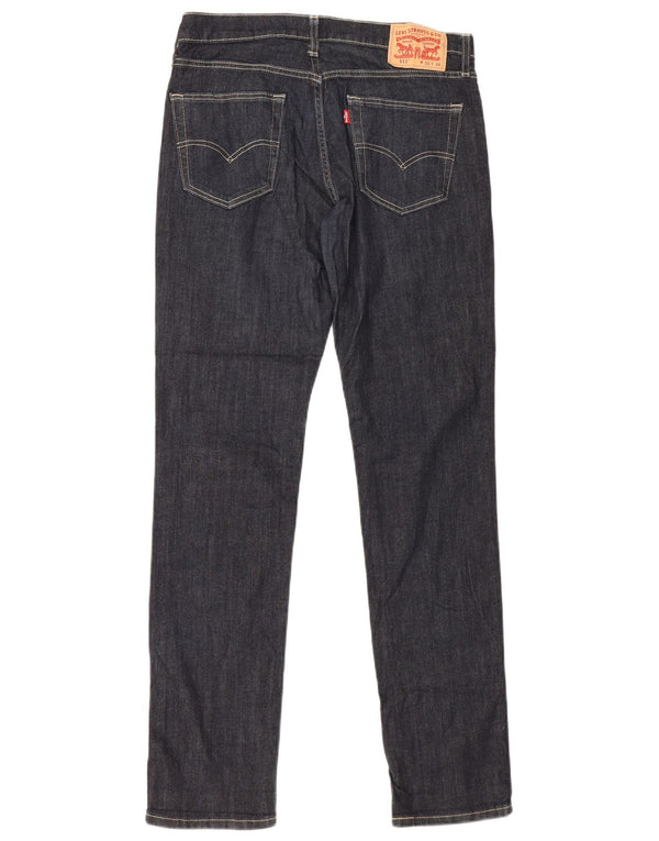 Мужские джинсы Levi's 511 Slim W33 L34 Темно-синие, хлопок