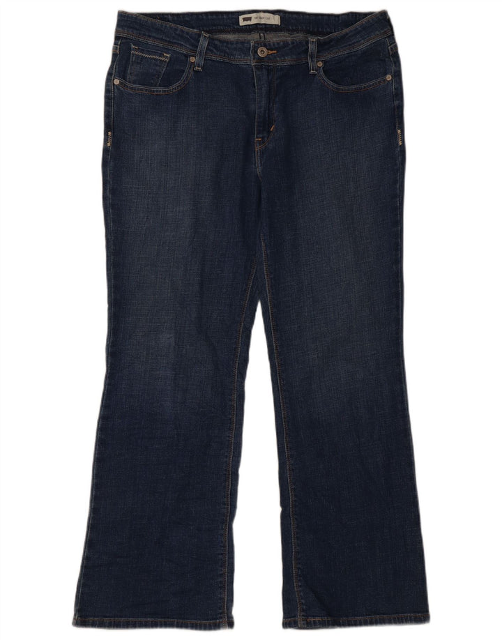 Женские джинсы Levi's 515 Bootcut США 16 2XL W38 L28 Синий хлопок