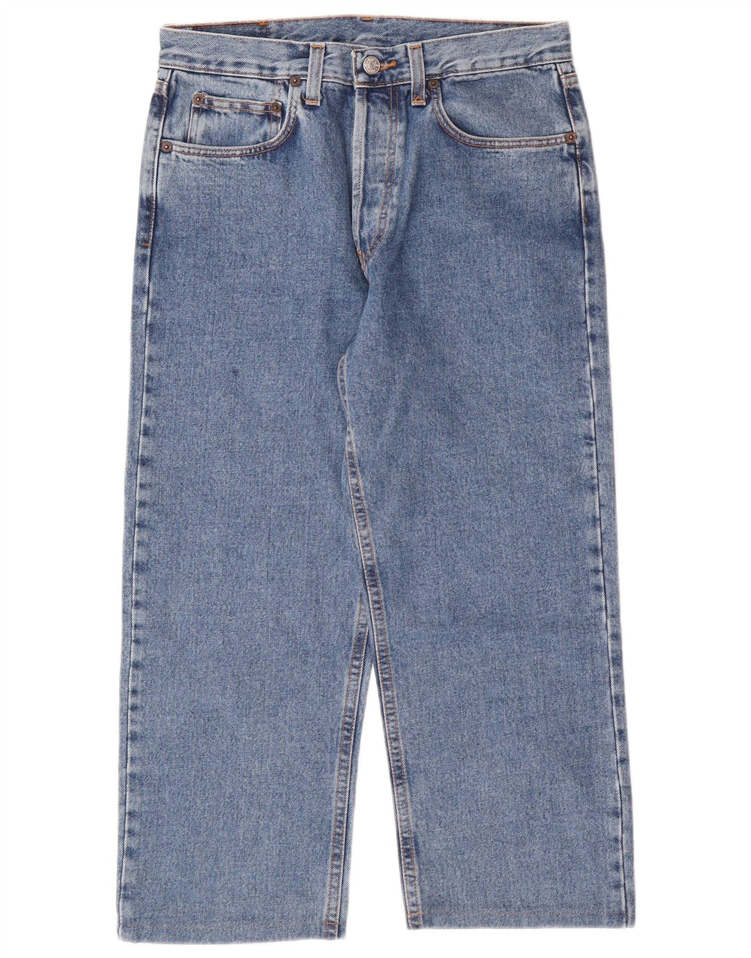 Мужские джинсы-капри RIFLE W32 L22, синие, хлопок