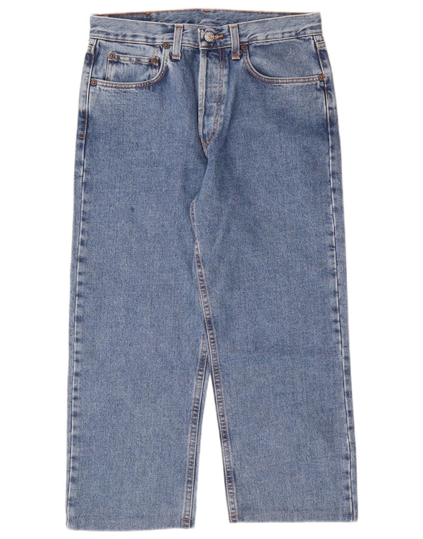 Мужские джинсы-капри RIFLE W32 L22, синие, хлопок