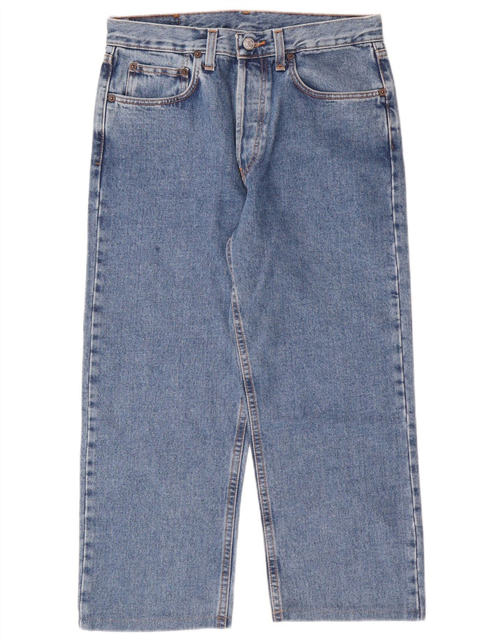 Мужские джинсы-капри RIFLE W32 L22, синие, хлопок