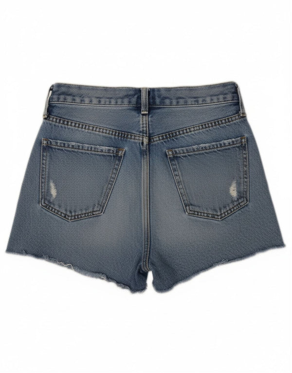 Женские джинсовые шорты Zara EU 34 2XS W24 Синие