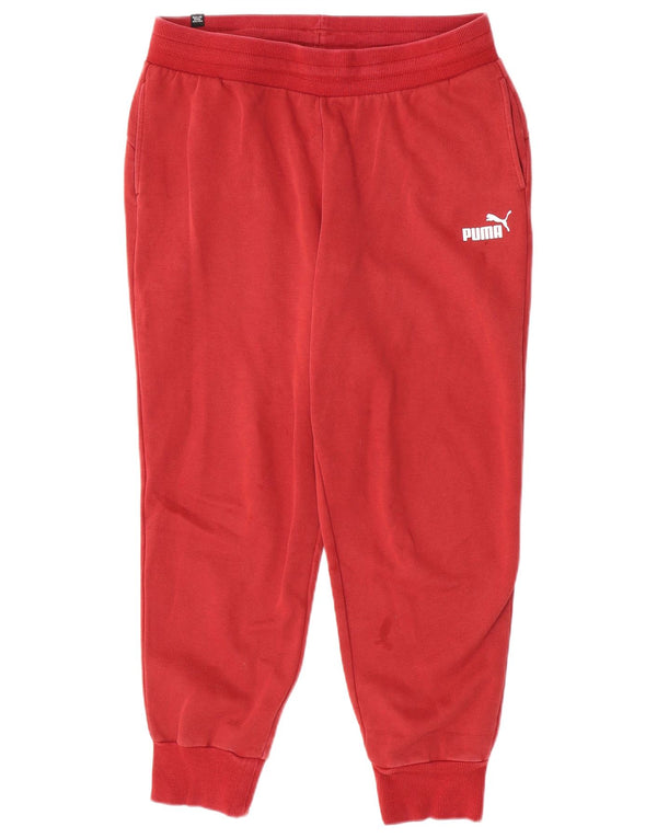 Женские спортивные брюки Puma Joggers UK 14, большие бордовые, хлопок