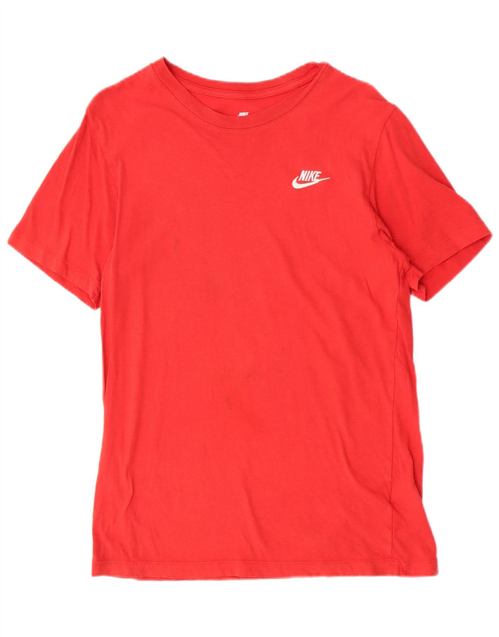 Мужская футболка Nike, маленький красный хлопок
