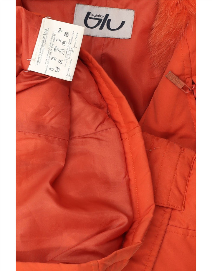 Женская стеганая куртка Byblos IT 42 Medium Orange Nylon