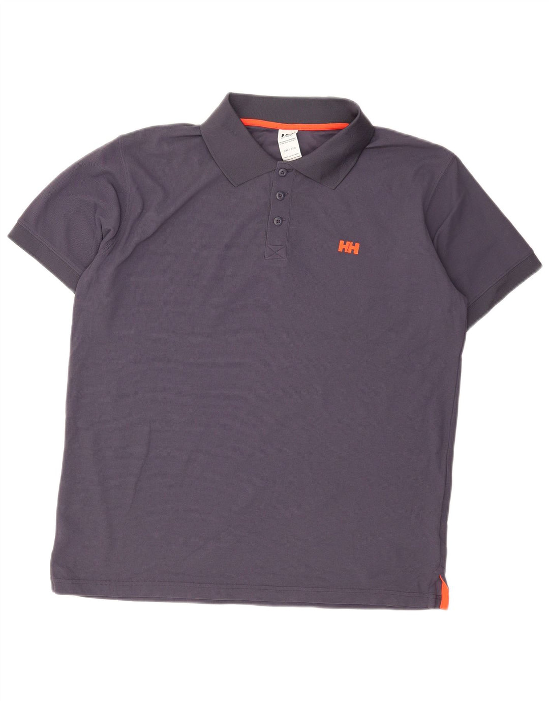 Мужская рубашка-поло Helly Hansen 2XL фиолетовая из полиамида