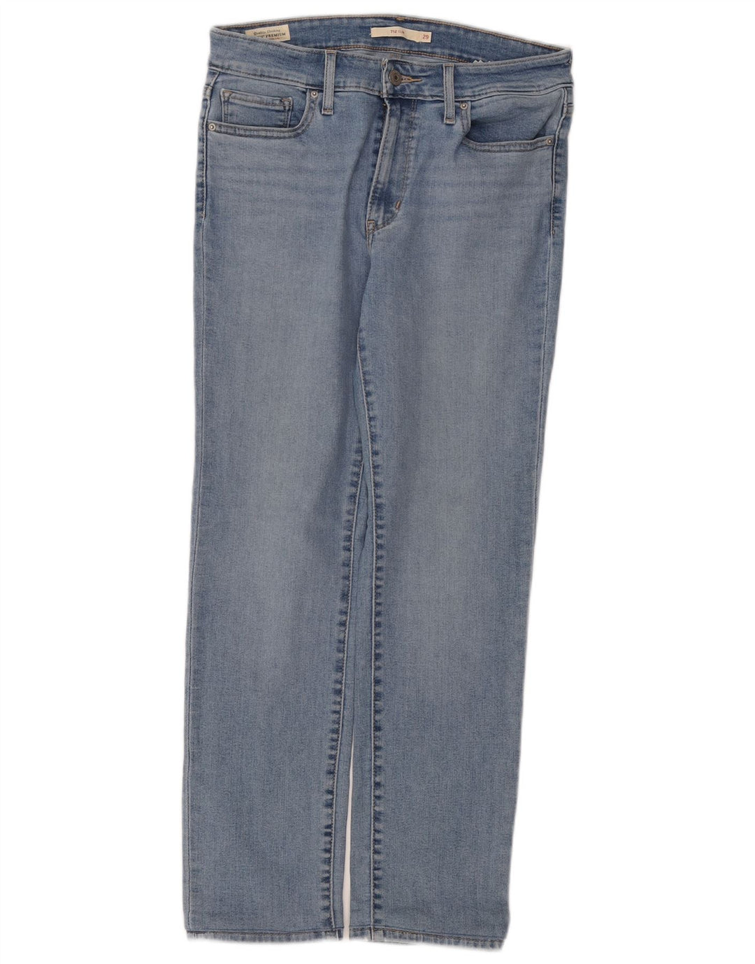 Женские джинсы LEVI'S 712 Slim W29 L27 Синие, хлопок