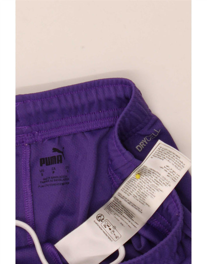 Мужские спортивные шорты Puma, маленькие фиолетовые, полиэстер