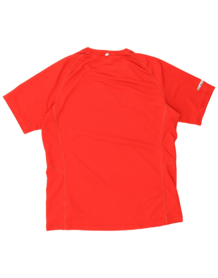 Мужская футболка Nike Dri Fit, большой красный полиэстер