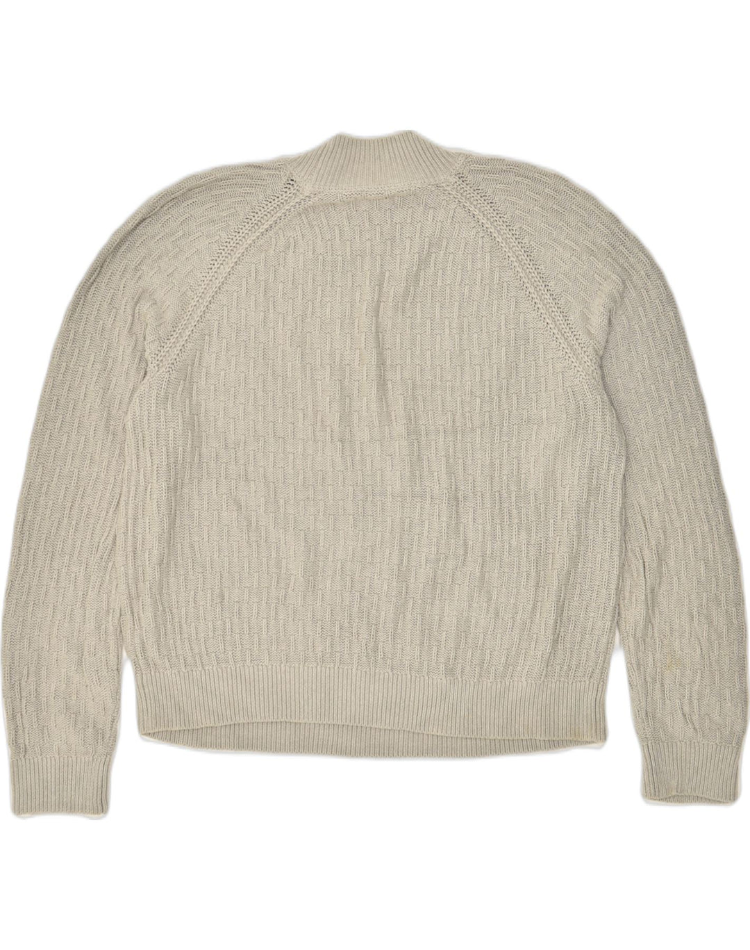 FAT FACE Womens Turtle Neck Jumper Sweater UK 20 2XL Grey Cotton | Vintage Fat Face | Thrift | Second-Hand Fat Face | Used Clothing | Messina Hembry 