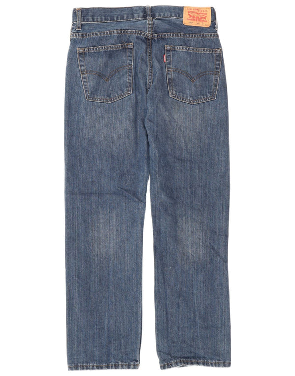 Прямые джинсы Levi's Boys 505 Regular 15-16 лет W38 L38, синий хлопок