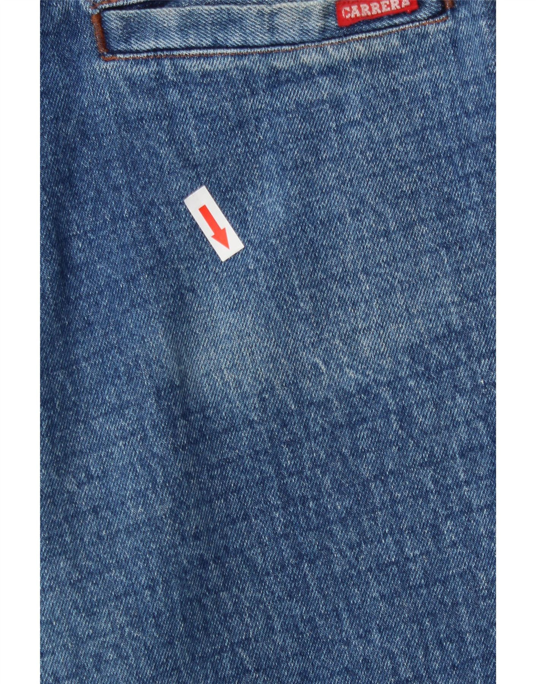 Женские свободные джинсы с высокой посадкой Carrera W32 L27, синий хлопок