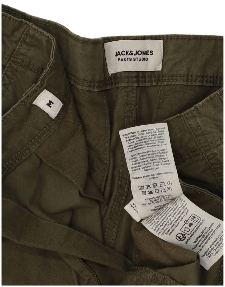 Мужские шорты карго Jack & Jones Medium W32, хаки, хлопок