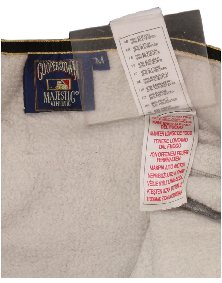 MAJESTIC Женский свитер с капюшоном на молнии New York Yankees UK 14, средний серый цвет