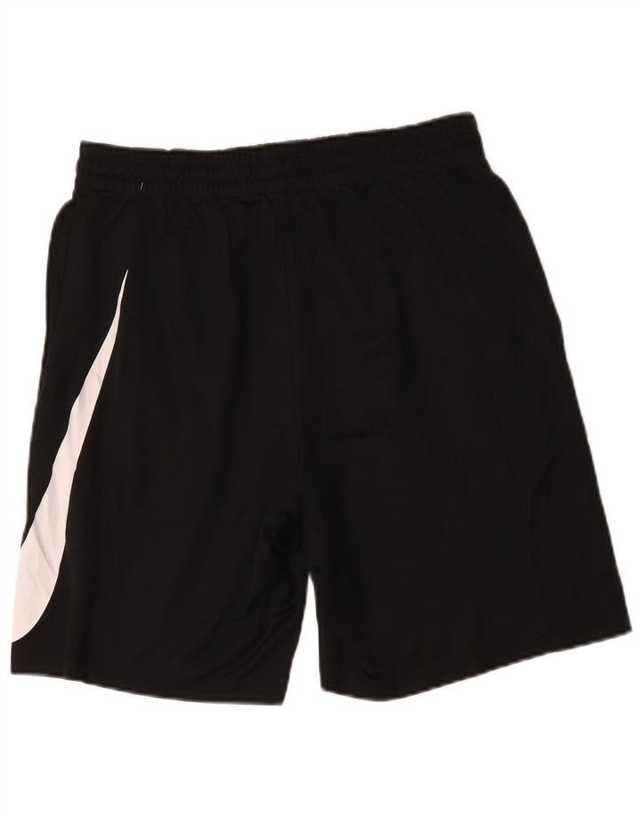 Мужские спортивные шорты Nike Dri Fit с графическим рисунком, большие черные из полиэстера