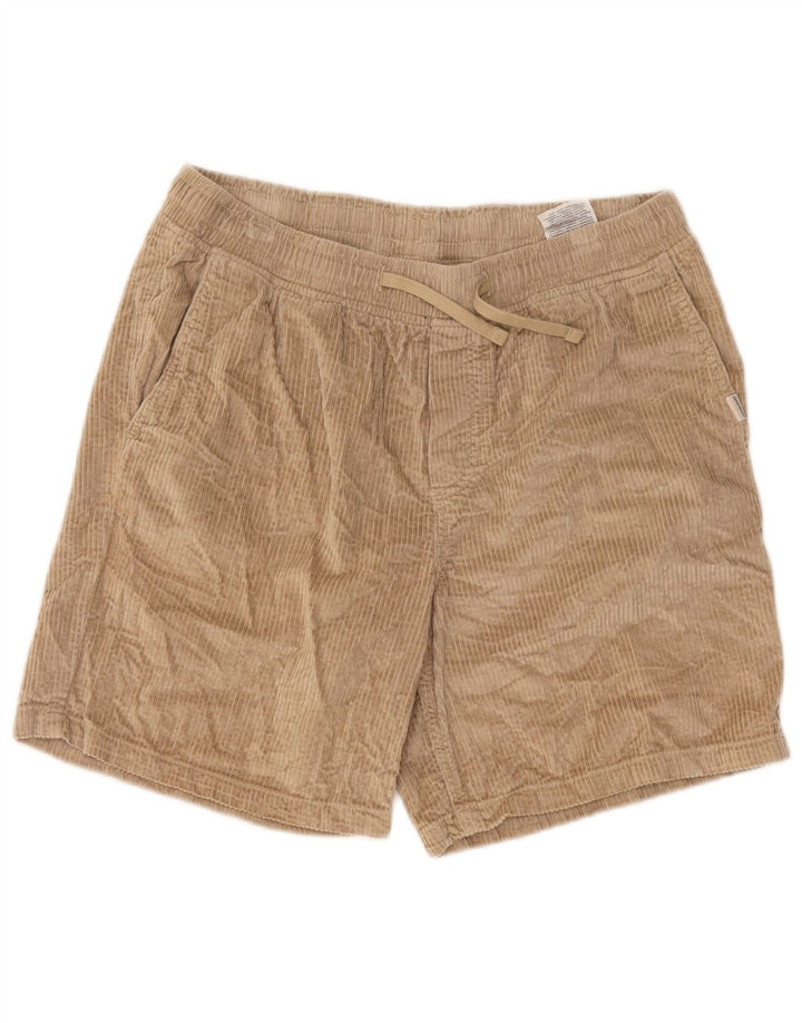 Мужские вельветовые шорты Jack & Jones Medium W36, бежевый хлопок