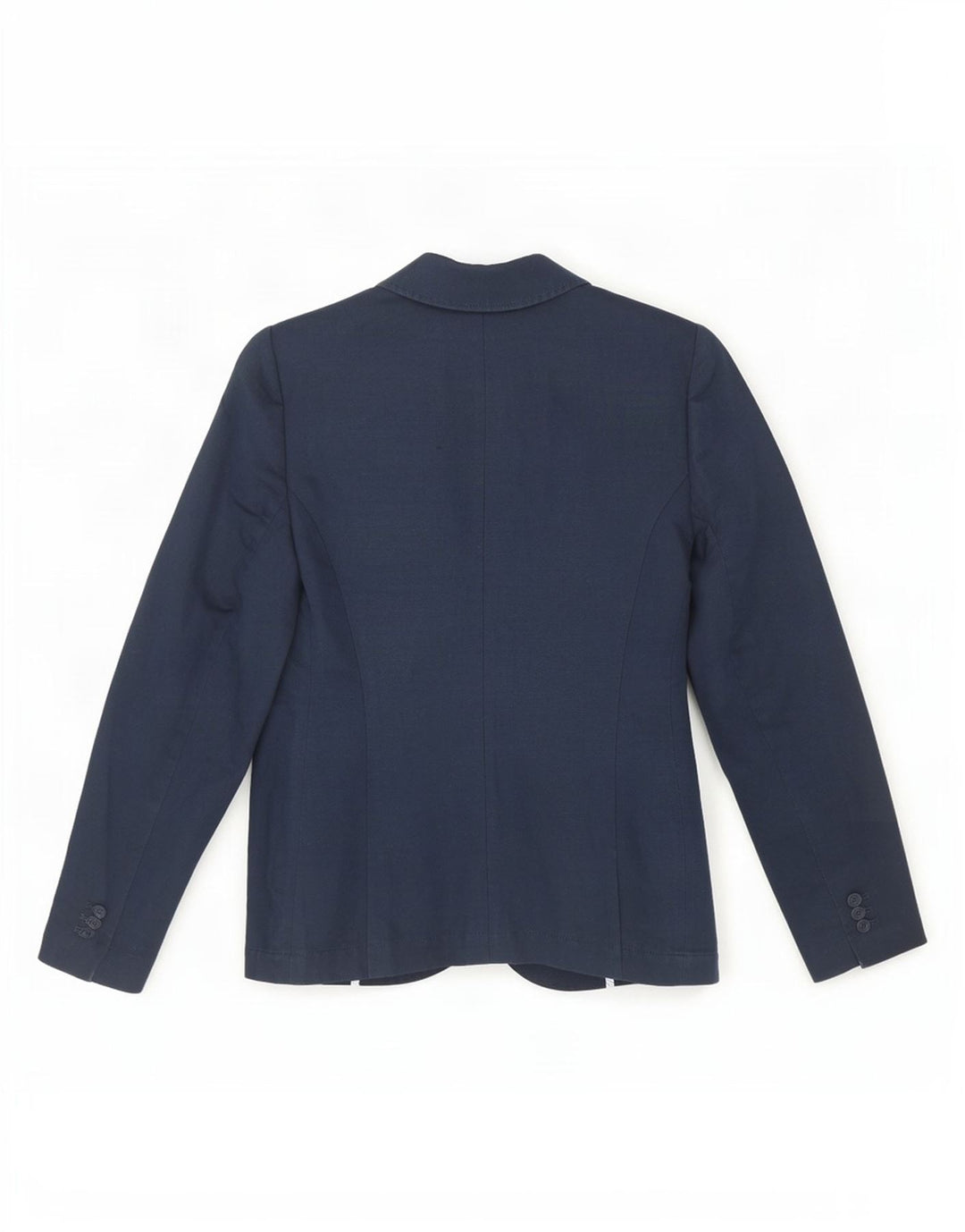 Crew Clothing Женский пиджак на 2 пуговицах, Великобритания, 10, маленький, темно-синий, льняной