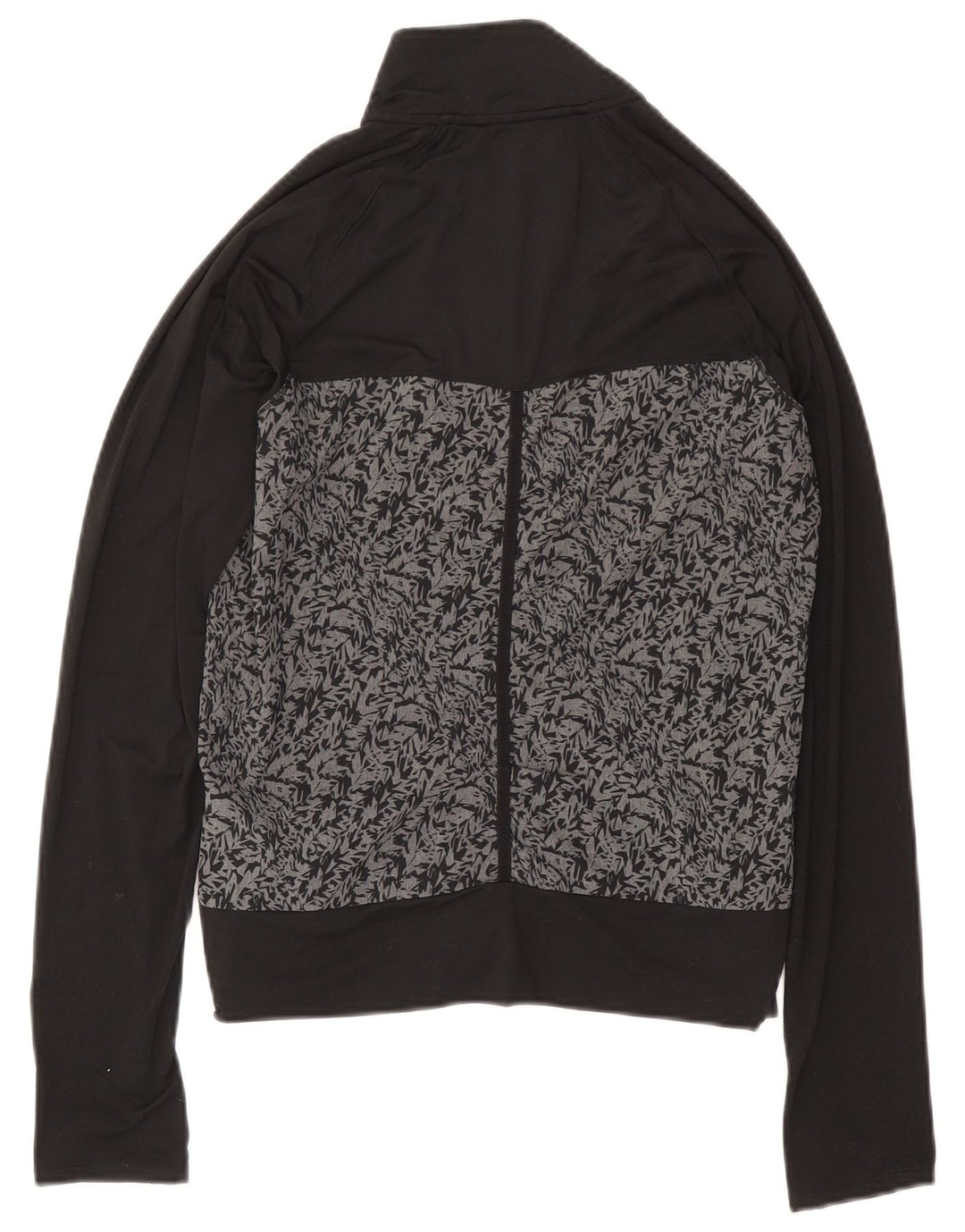 Женский спортивный костюм Adidas с абстрактным узором, верхняя куртка UK 10, маленький черный