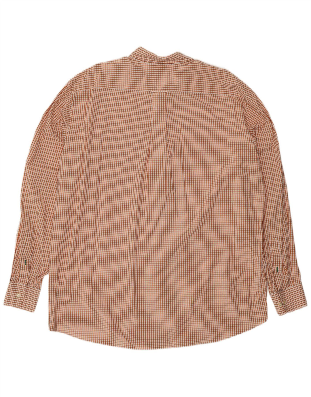 Мужская рубашка Tommy Hilfiger, размер 17 1/2 XL, оранжевая клетка