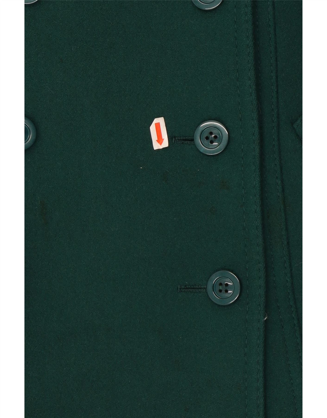 RALPH Женское двубортное пальто IT 42 Средний Зеленый