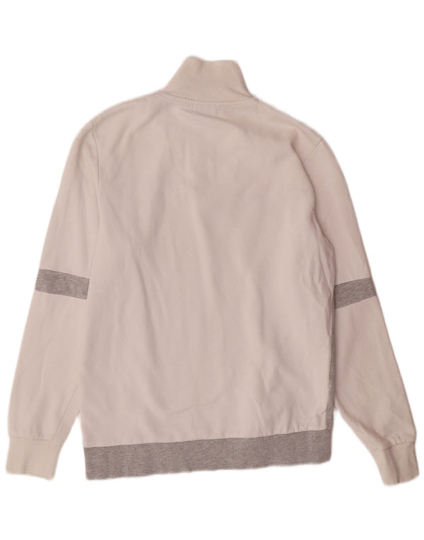 JACK & JONES Мужской свитшот с рисунком, средний белый, с цветными блоками