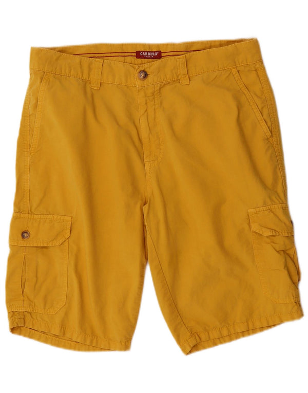 Carrera Mens 618 Шорты-карго IT 48 Medium W33 Желтый хлопок