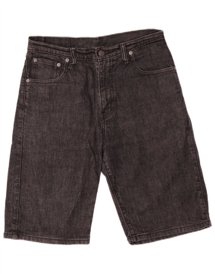 Мужские джинсовые шорты Levi's 559 W30, хлопок среднего серого цвета