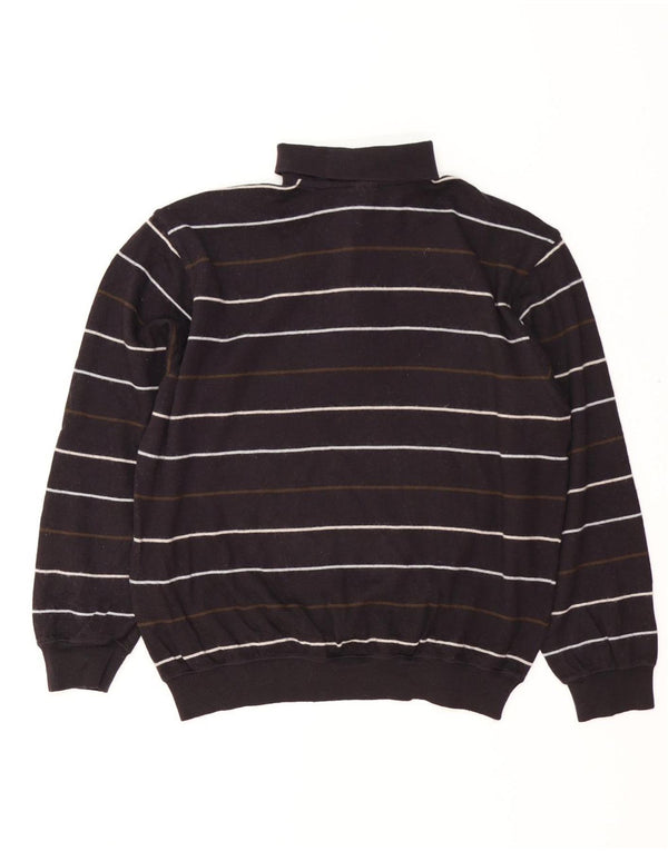 Мужской свитер-поло для яхтинга PAUL & SHARK, средний темно-синий