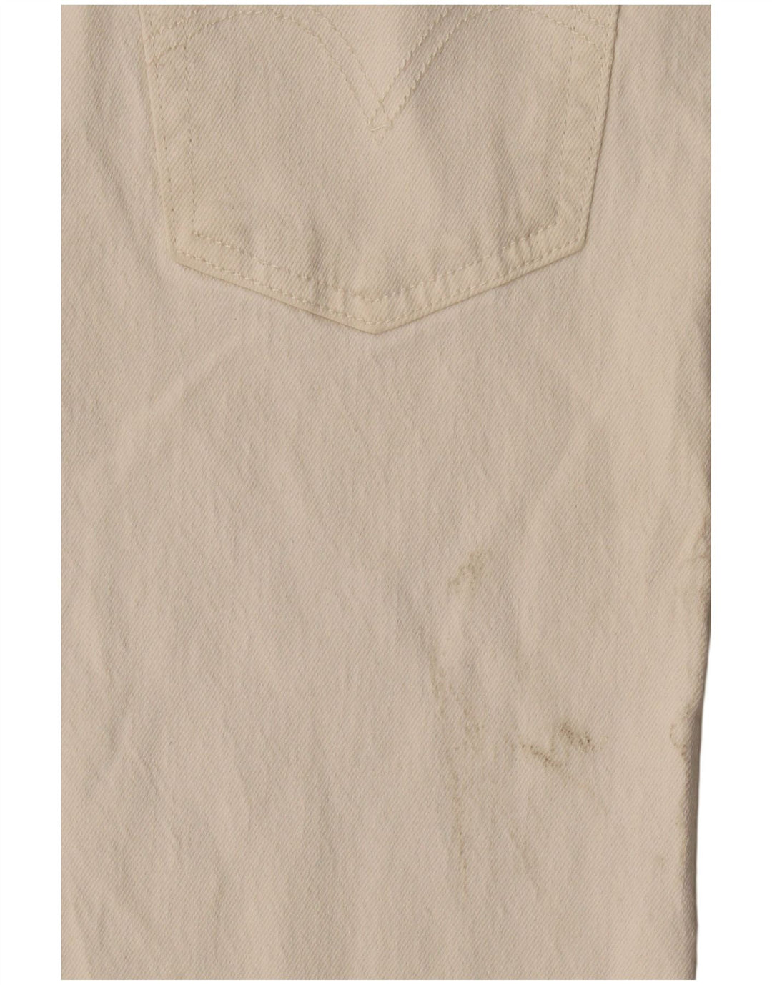 Женские прямые джинсы Levi's 501 W29 L28 Off White Хлопок
