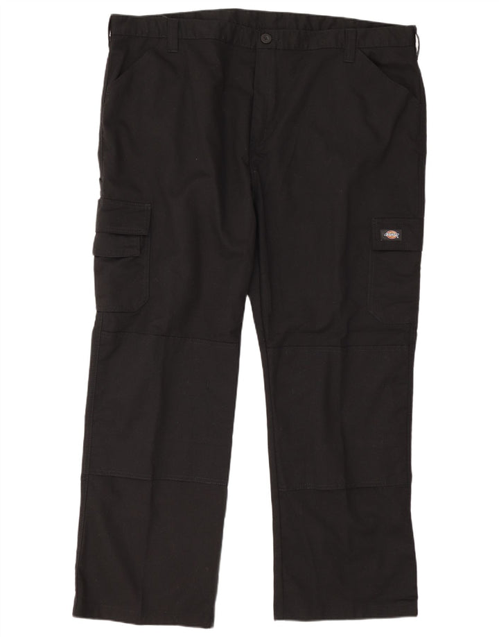 Мужские прямые брюки-карго Dickies W46 L30, черный полиэстер