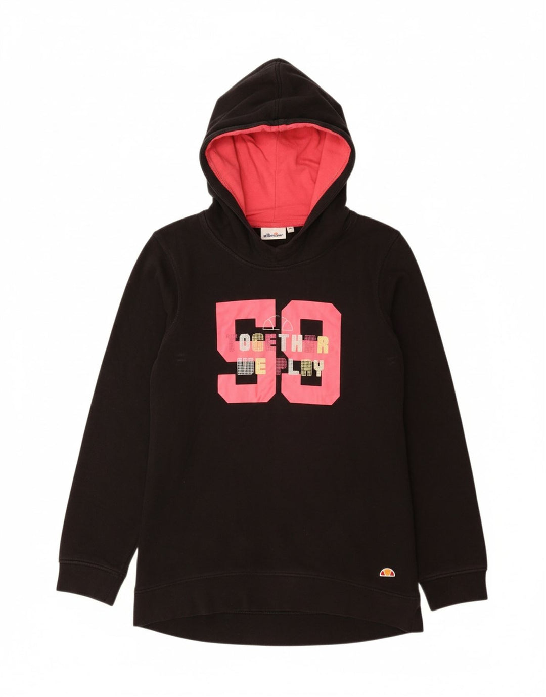 Толстовка с капюшоном ELLESSE для девочек 13-14 лет, черный