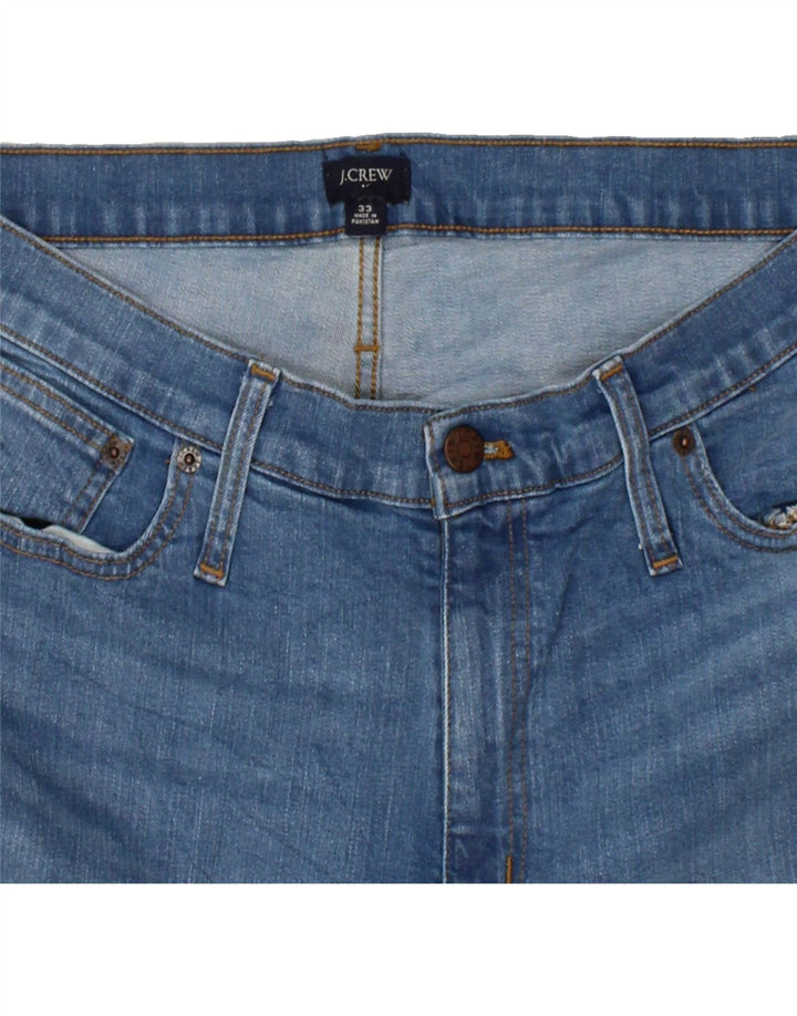 J. CREW Womens Denim Shorts W33 Large Blue Cotton Vintage J. Crew and Second-Hand J. Crew from Messina Hembry 