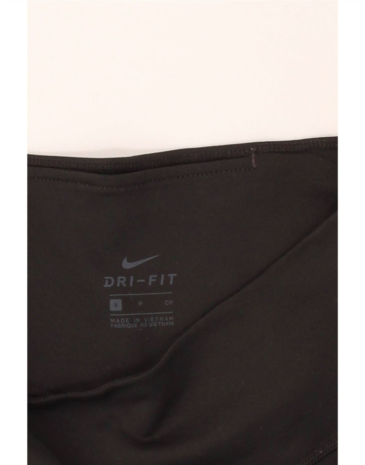 NIKE Womens Capri Leggings UK 8 Small  Black Vintage Nike and Second-Hand Nike from Messina Hembry 