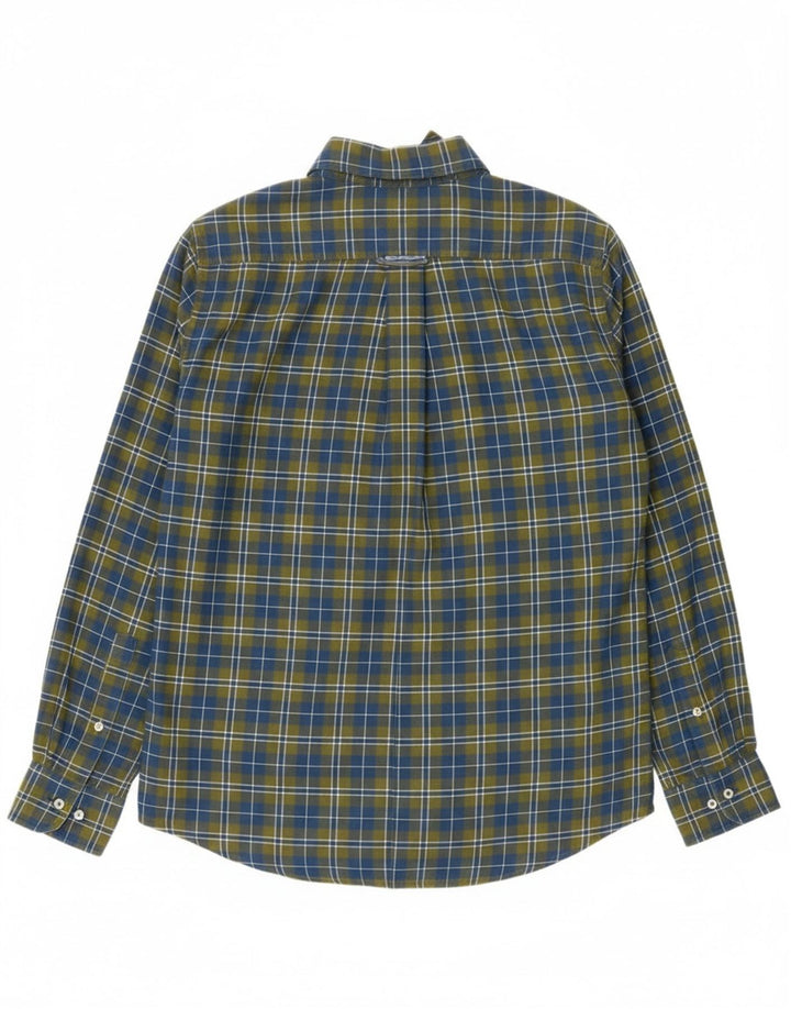 Мужская фланелевая рубашка Murphy & Nye в клетку большого размера, хлопковая зеленая клетка