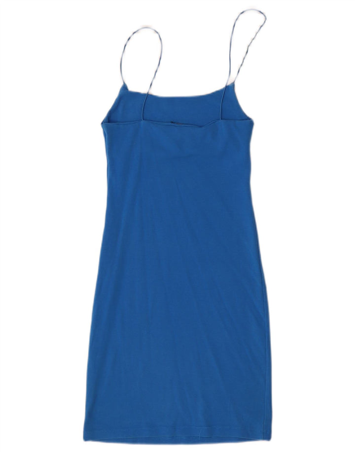 Женский сарафан Zara UK 12, средний синий