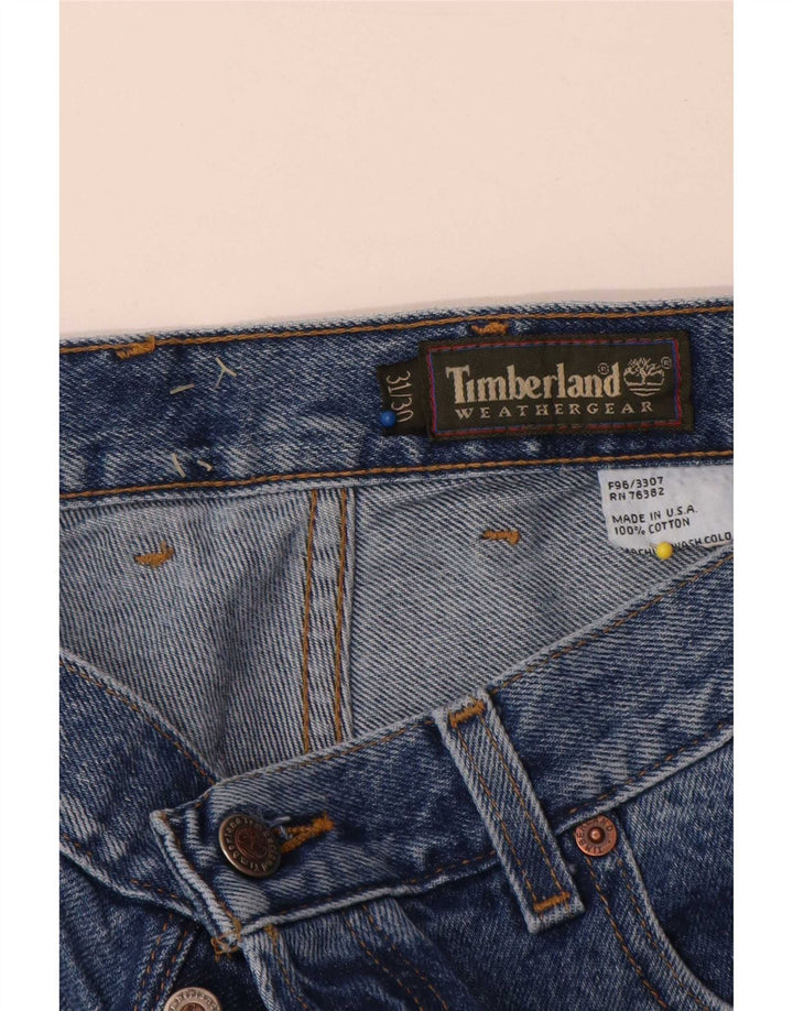 Мужские прямые джинсы Timberland W31 L30 синие, хлопок