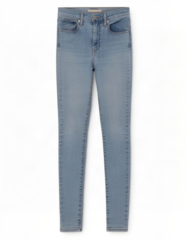 Женские джинсы суперскинни Levi's Mile High W25 L30, синие, хлопок