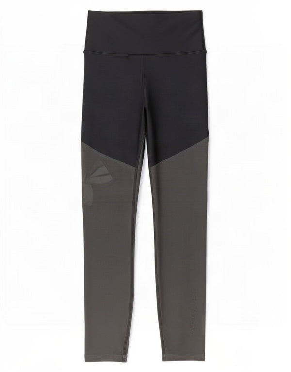 Женские леггинсы с рисунком Under Armour UK 4 XS, серые, полиэстер с цветными блоками