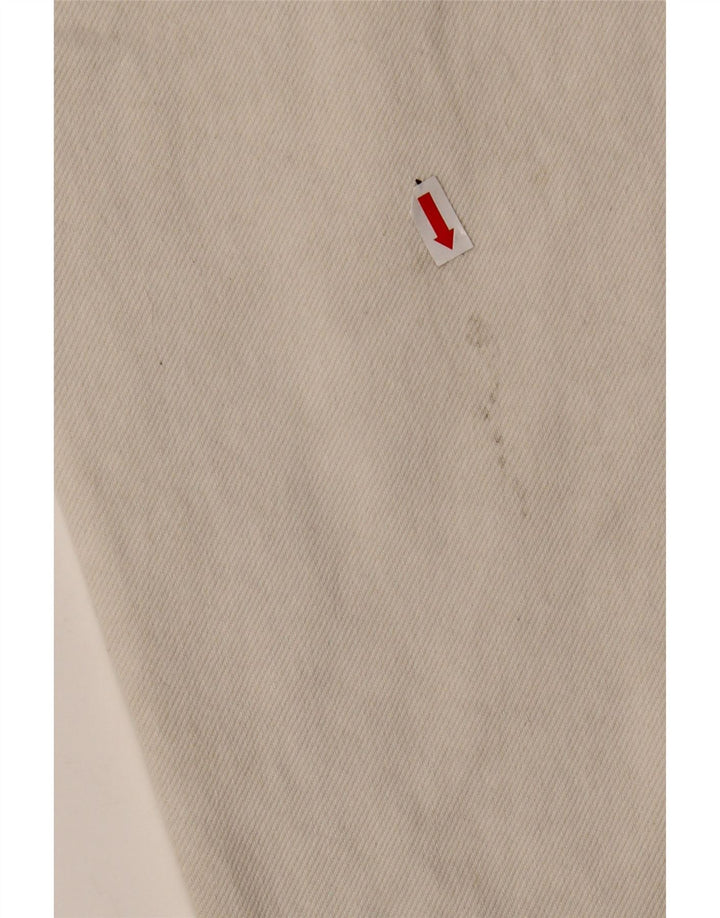 ZARA Джинсы зауженного кроя с завышенной талией для девочек 13–14 лет W28 L22, белые