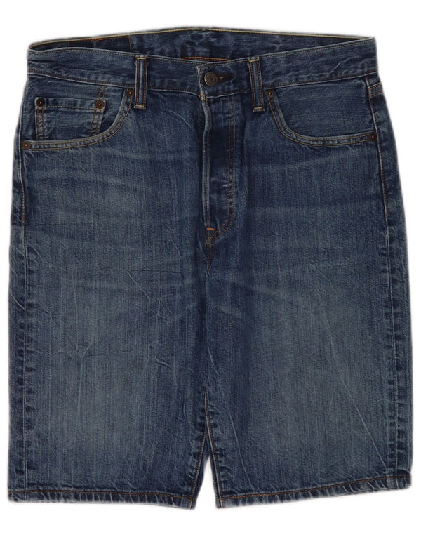 Мужские джинсовые шорты Levi's 501 W30, средний синий хлопок