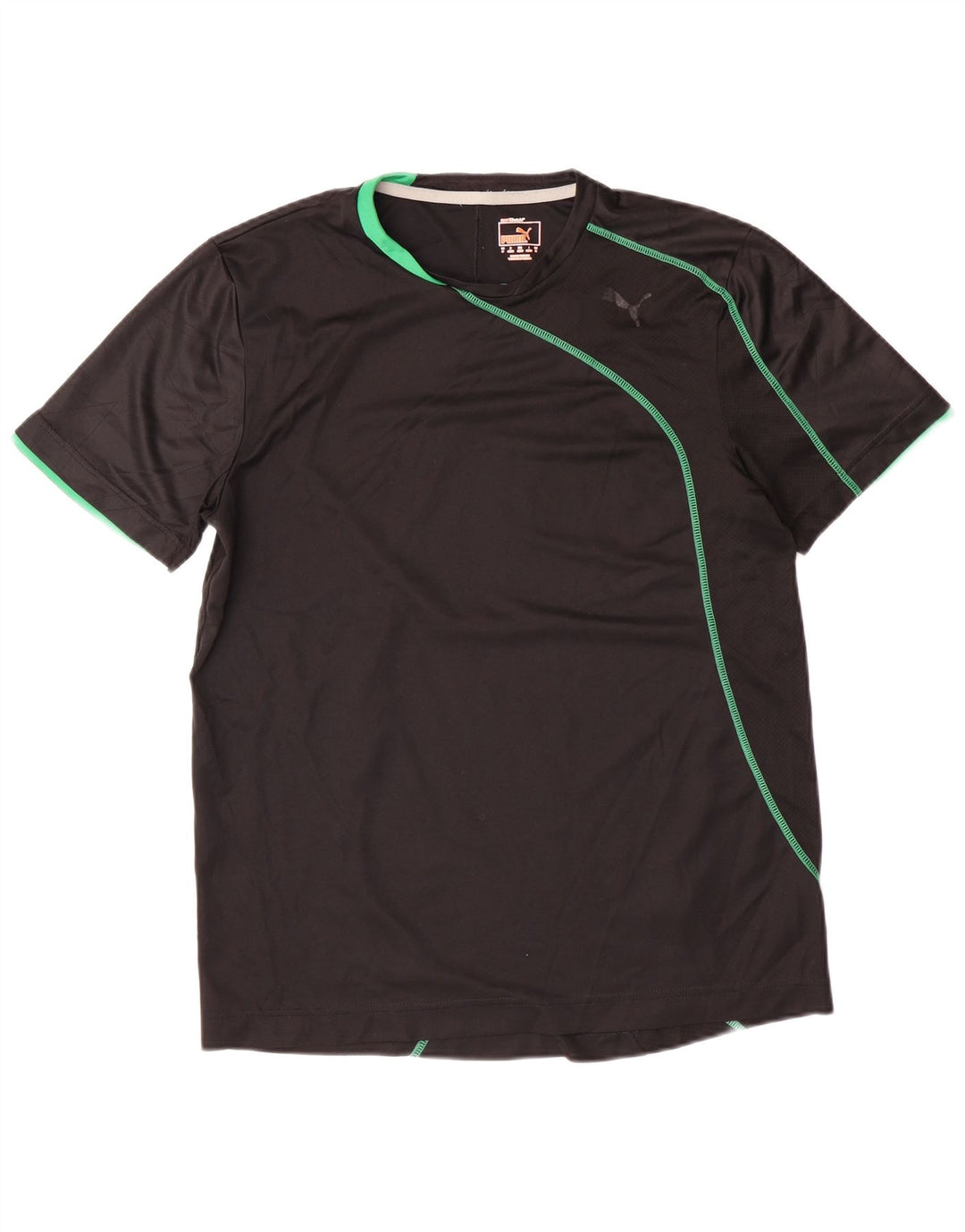 Мужская футболка PUMA Top Medium Black из полиэстера
