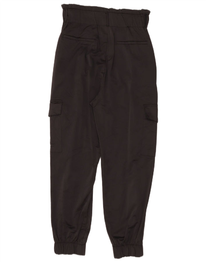 Брюки-карго женские джоггеры Zara Medium W28 L26, черные