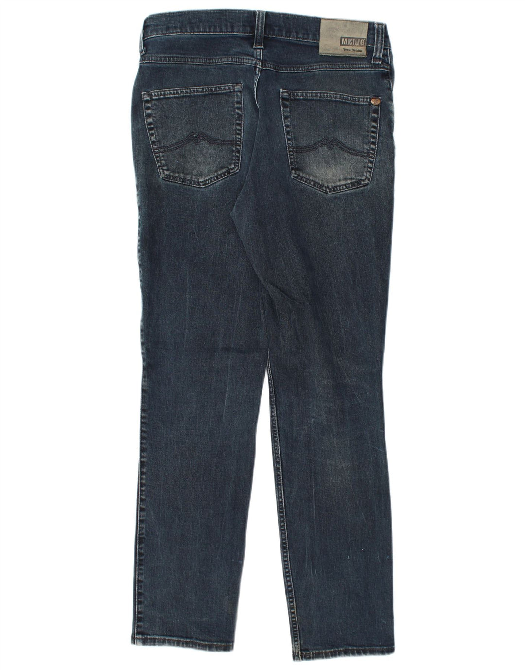 Женские зауженные зауженные джинсы MUSTANG Tramper средней посадки W34 L32 синие