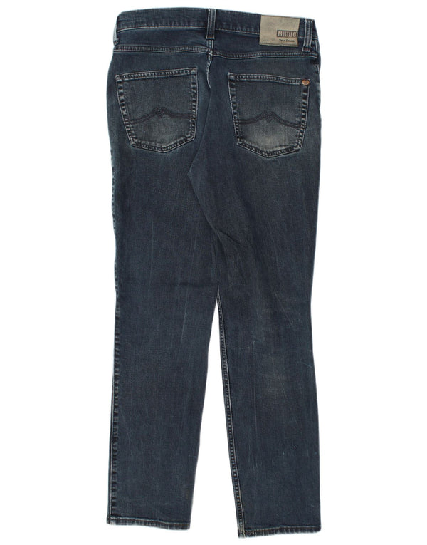 Женские зауженные зауженные джинсы MUSTANG Tramper средней посадки W34 L32 синие