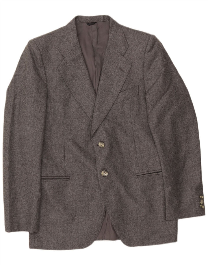 Мужской пиджак Cerruti 1881 на двух пуговицах UK 42 XL, серая шерсть
