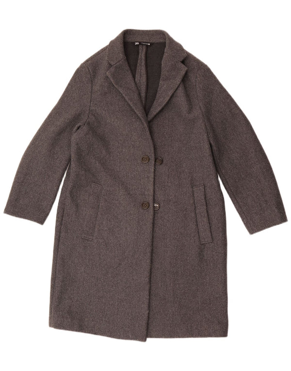 Мужское пальто Zara UK 42 XL серое