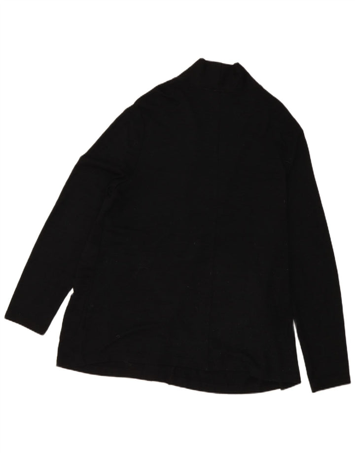 Женский свободный открытый кардиган Gap UK 18 XL, черный полиэстер