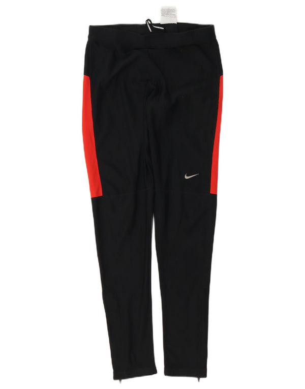 Женские спортивные брюки для бега Nike UK 12, средние черные спортивные брюки